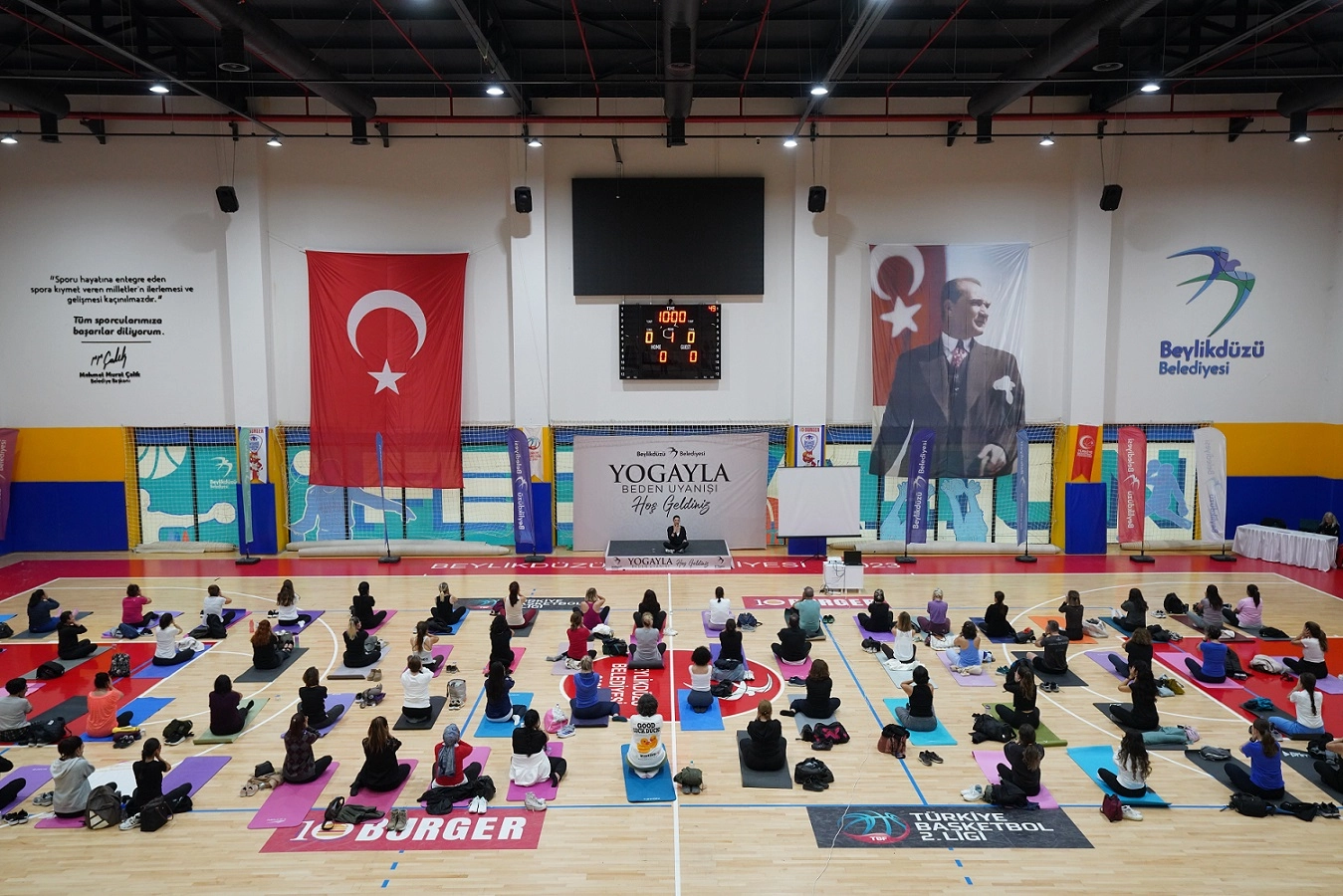 İstanbul Beylikdüzü’nde “Yogayla Beden Uyanışı” etkinliği 