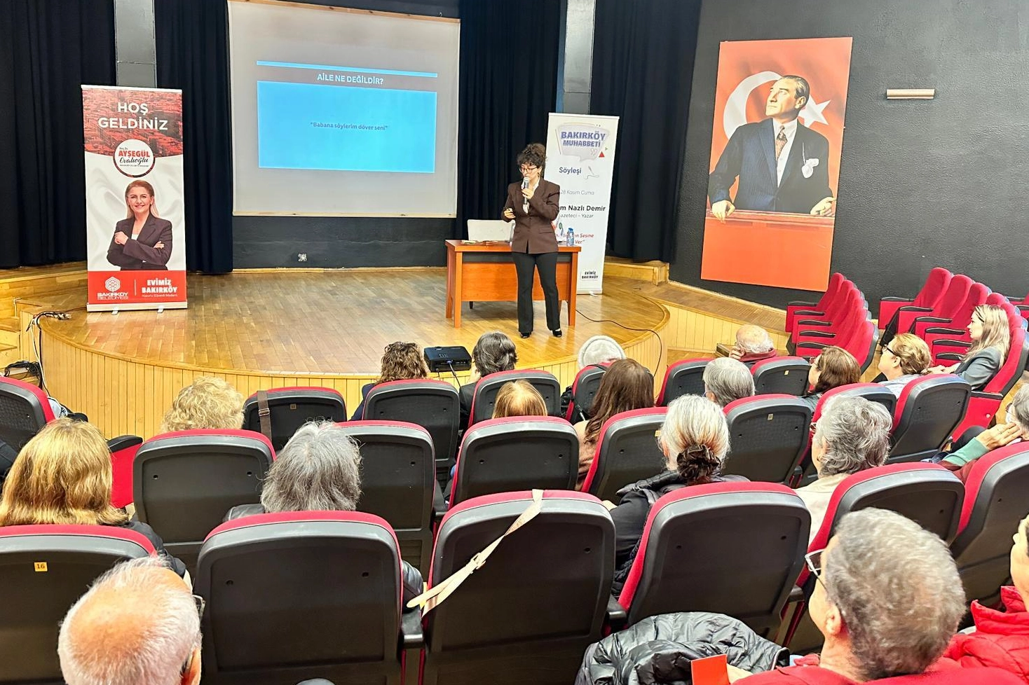 Bakırköy kadınların sesine kulak verdi 