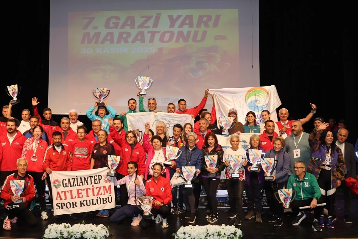 Gaziantep’te rekorlar kırıldı, ödüller sahiplerini buldu 