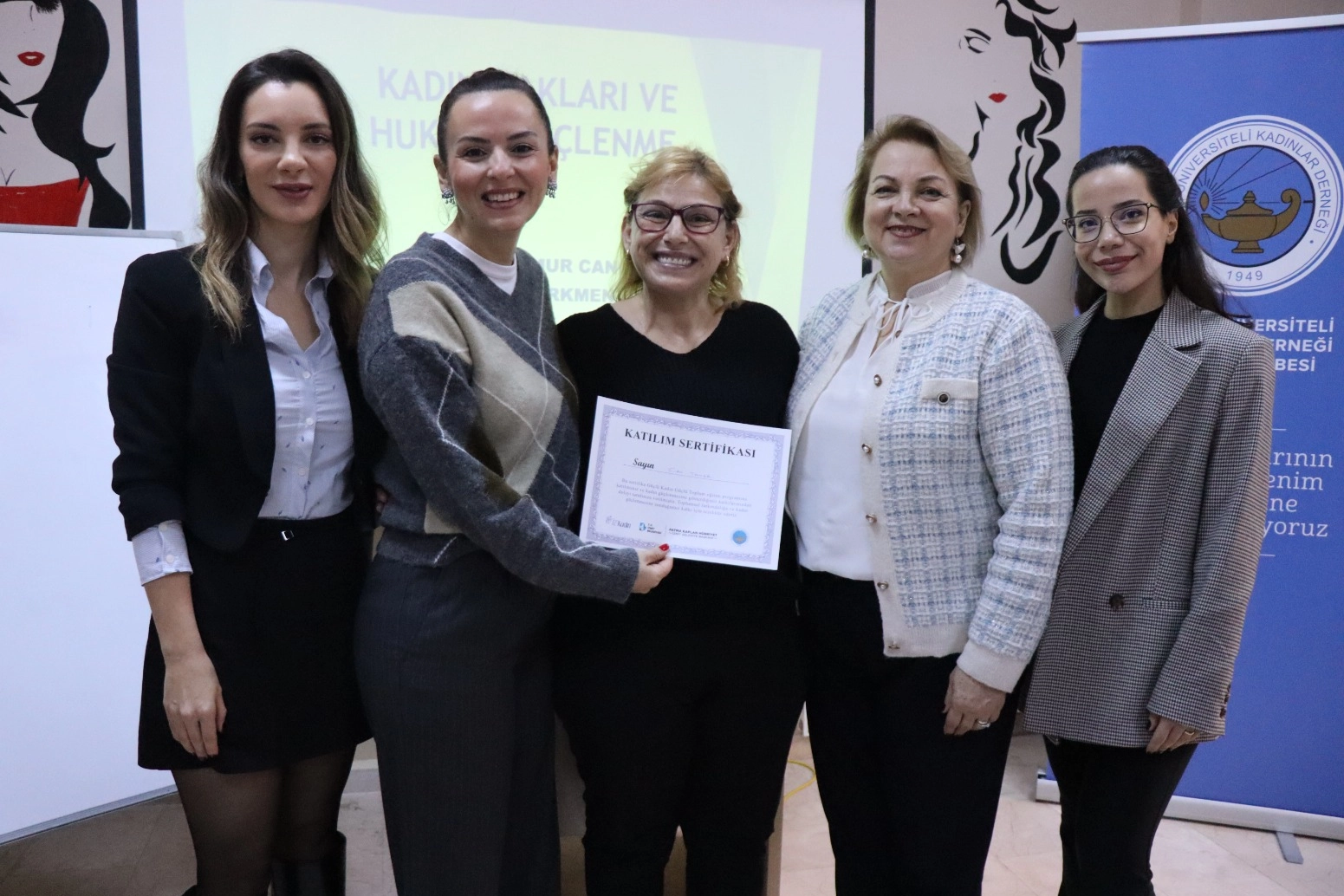 'Güçlü Kadın Güçlü Toplum'da ikinci grup eğitimleri tamamlandı 