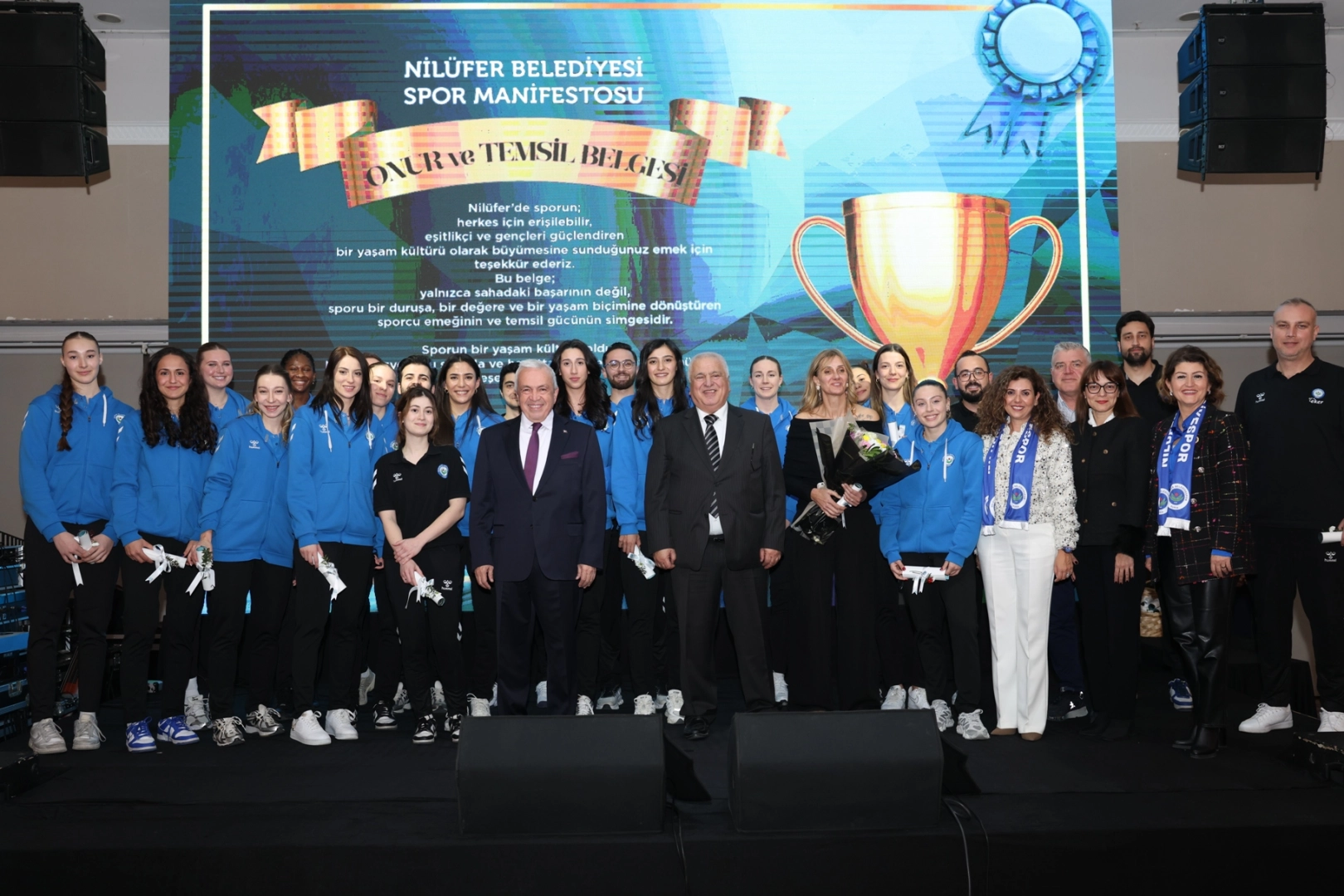 Bursa Nilüfer Belediyesi Spor Manifestosu’nu tanıttı 