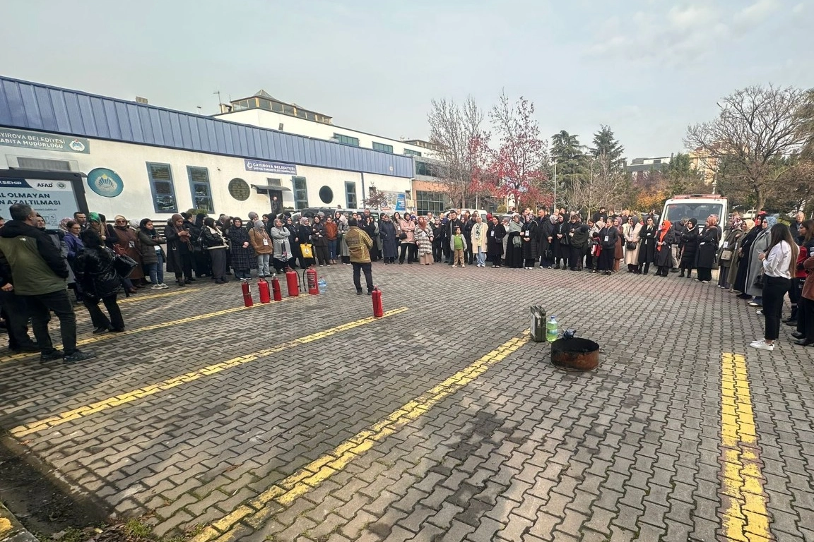 Kocaeli Çayırova’yı olası afetlere hazırladı 