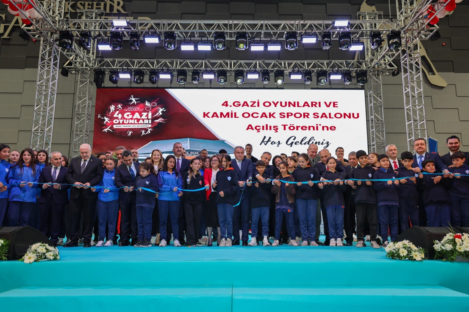 Gazi şehire uluslararası standartlarda yeni salon 