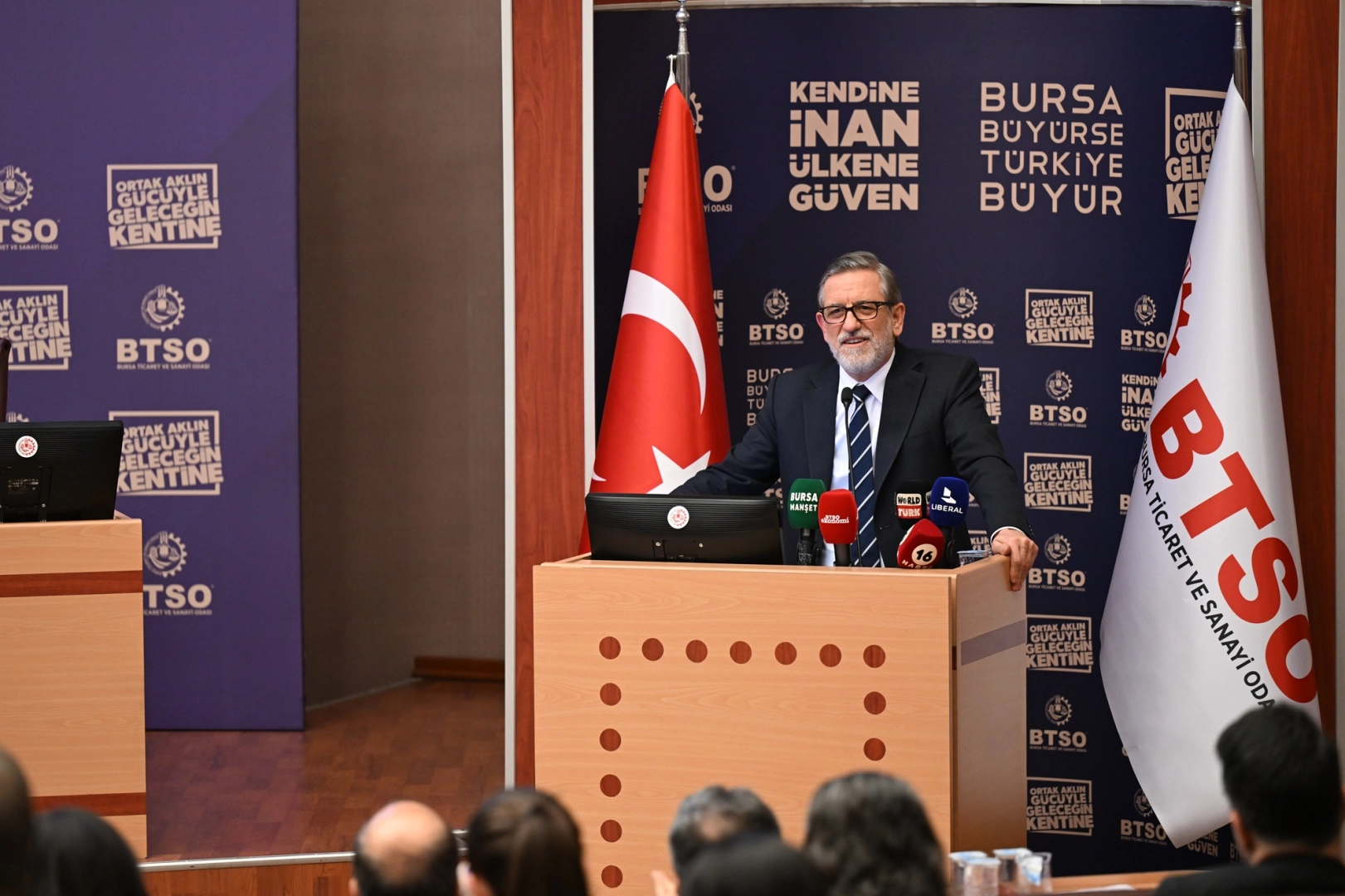 BTSO Başkanı Burkay 2030 vizyonunu ve yatırım hedeflerini paylaştı 