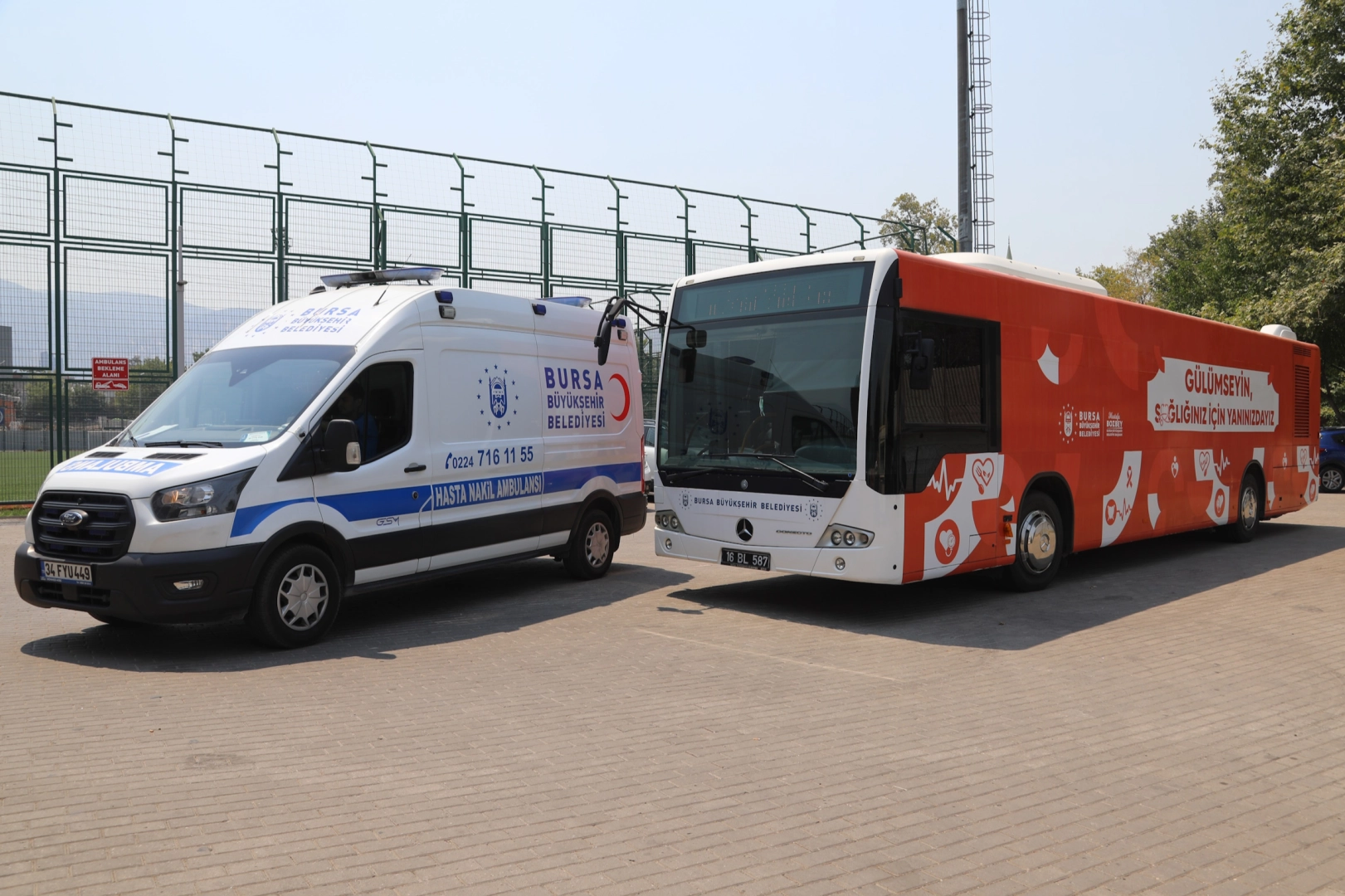 Bursa Büyükşehir 2025 yılında da şifa dağıttı 