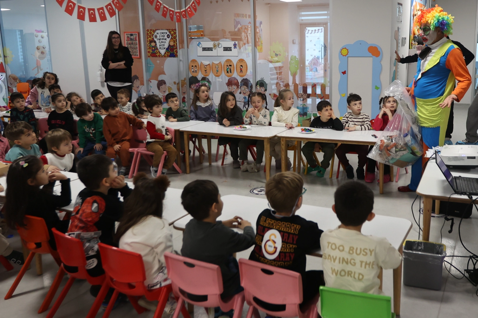 Muğla'da miniklere geri dönüşüm dersi 