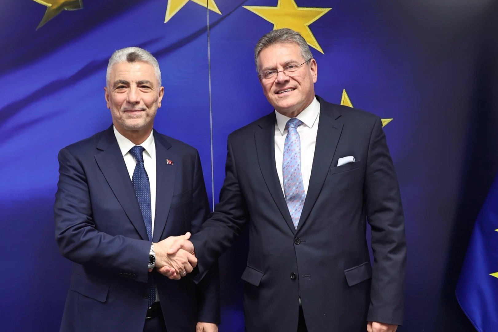 Bakan Bolat Brüksel'de AB yetkilileriyle Türkiye-AB ticaretini görüştü 