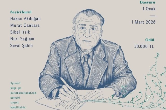 Bursa'da Tanpınar Roman Ödülü'ne başvurular başladı 
