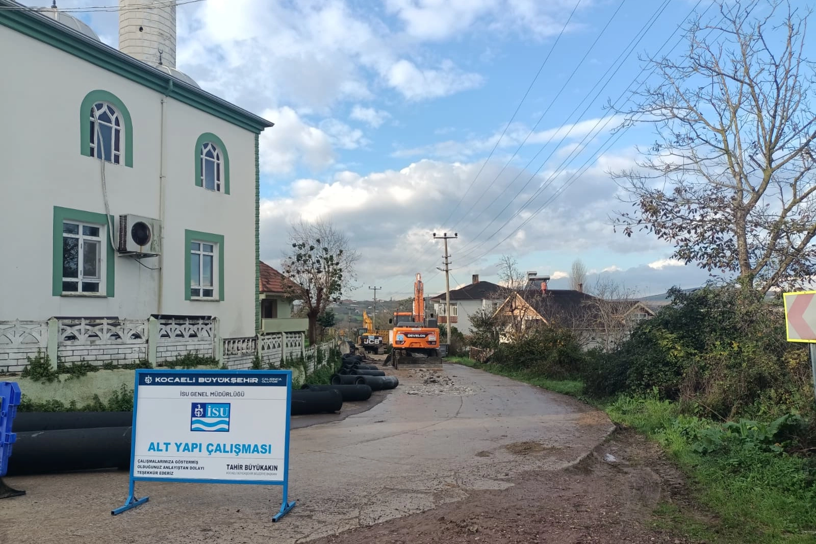 Kandıra'nın altyapı İSU ile geleceğe hazırlanıyor 