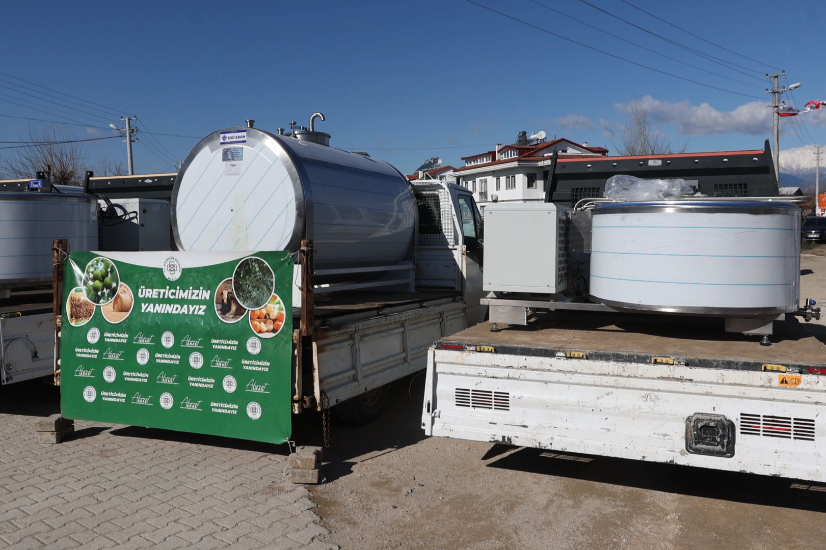 Muğla Büyükşehir’den sütü koruyan destek 