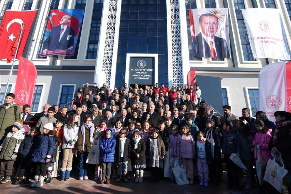 Ağrı Patnos'a 40 bin koleksiyona sahip yeni kütüphane 
