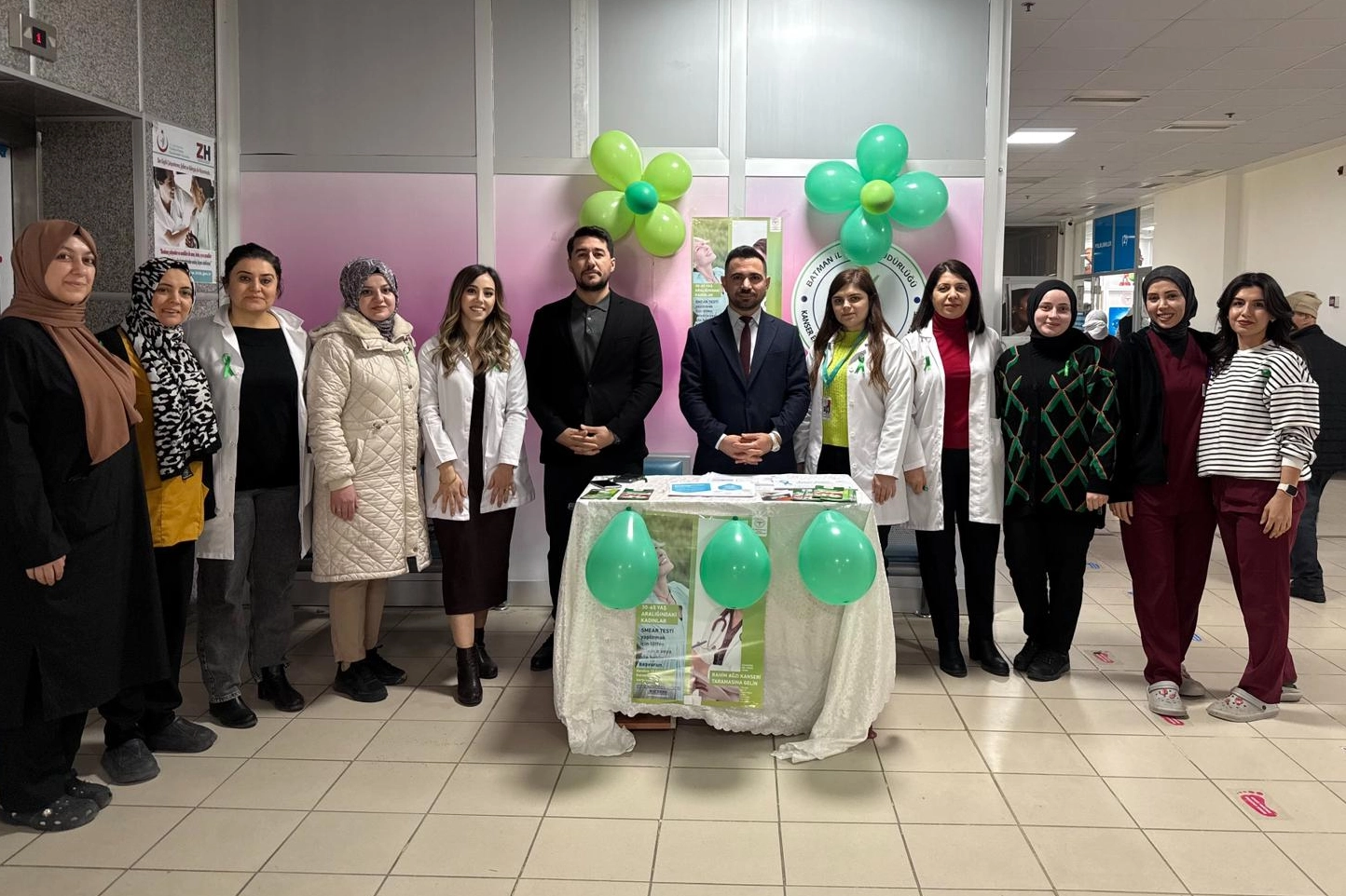 Kozluk’ta serviks kanseri farkındalık etkinliği düzenlendi 
