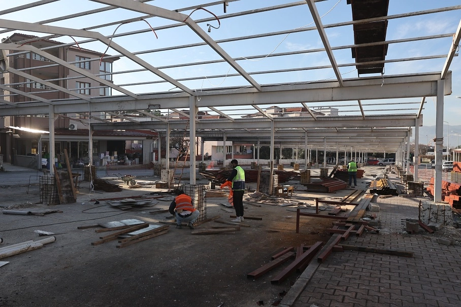 Muğla Yatağan modern pazaryerine kavuşuyor 