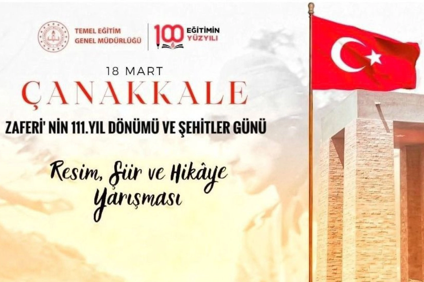 MEB'den ortaokul öğrencilerine 111. yıla özel yarışma 