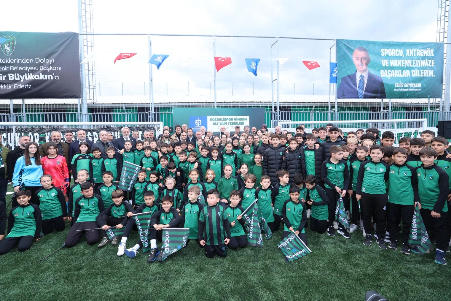 Kocaelispor altyapı tesisleri göz kamaştırdı 
