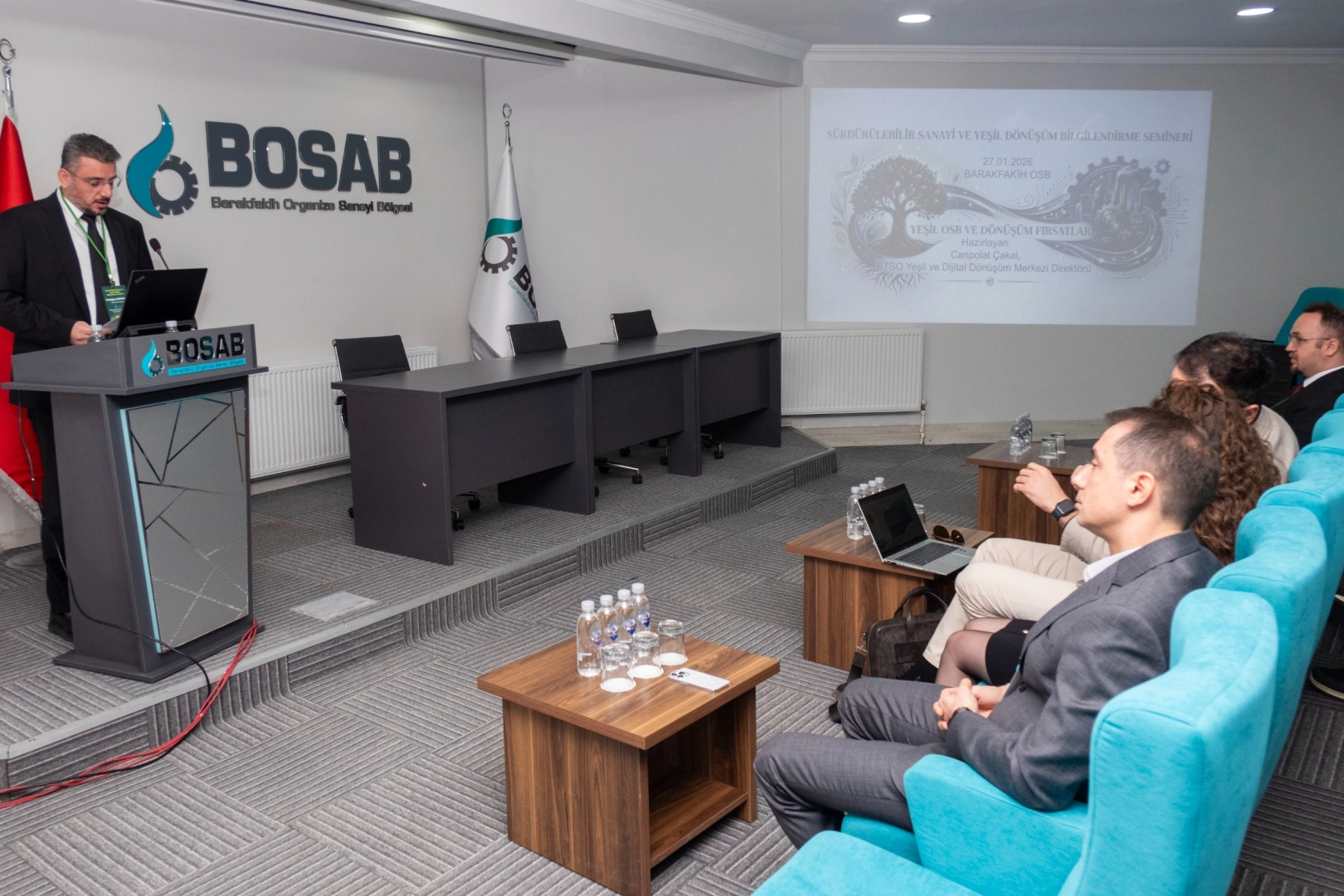 Bursa'da BOSAB sanayicisine 'yeşil dönüşüm' rehberi 