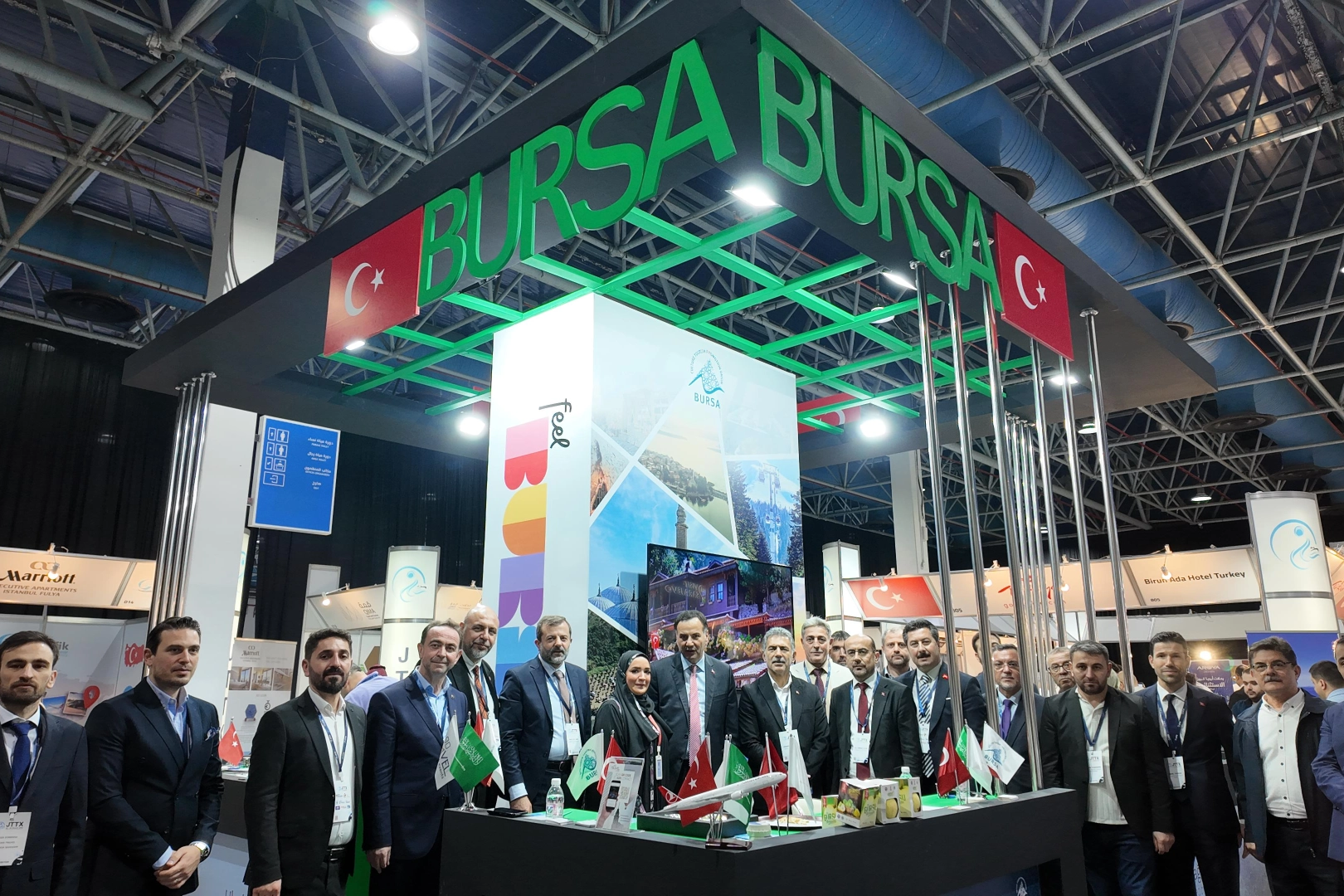 Bursa JTTX Cidde Turizm Fuarı'nda tanıtılıyor 