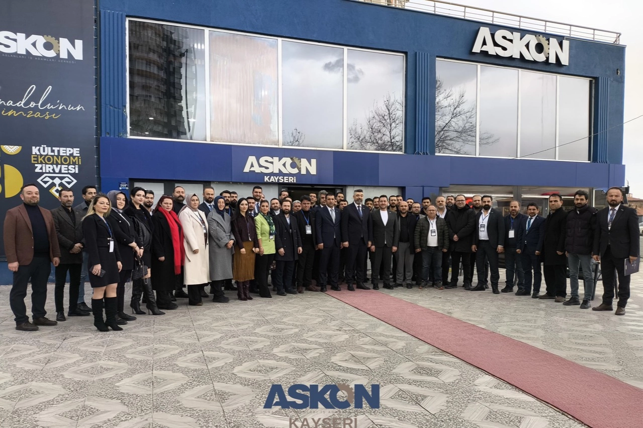 ASKON Kayseri Şubesi Başkanı İlker Barlı güven tazeledi 