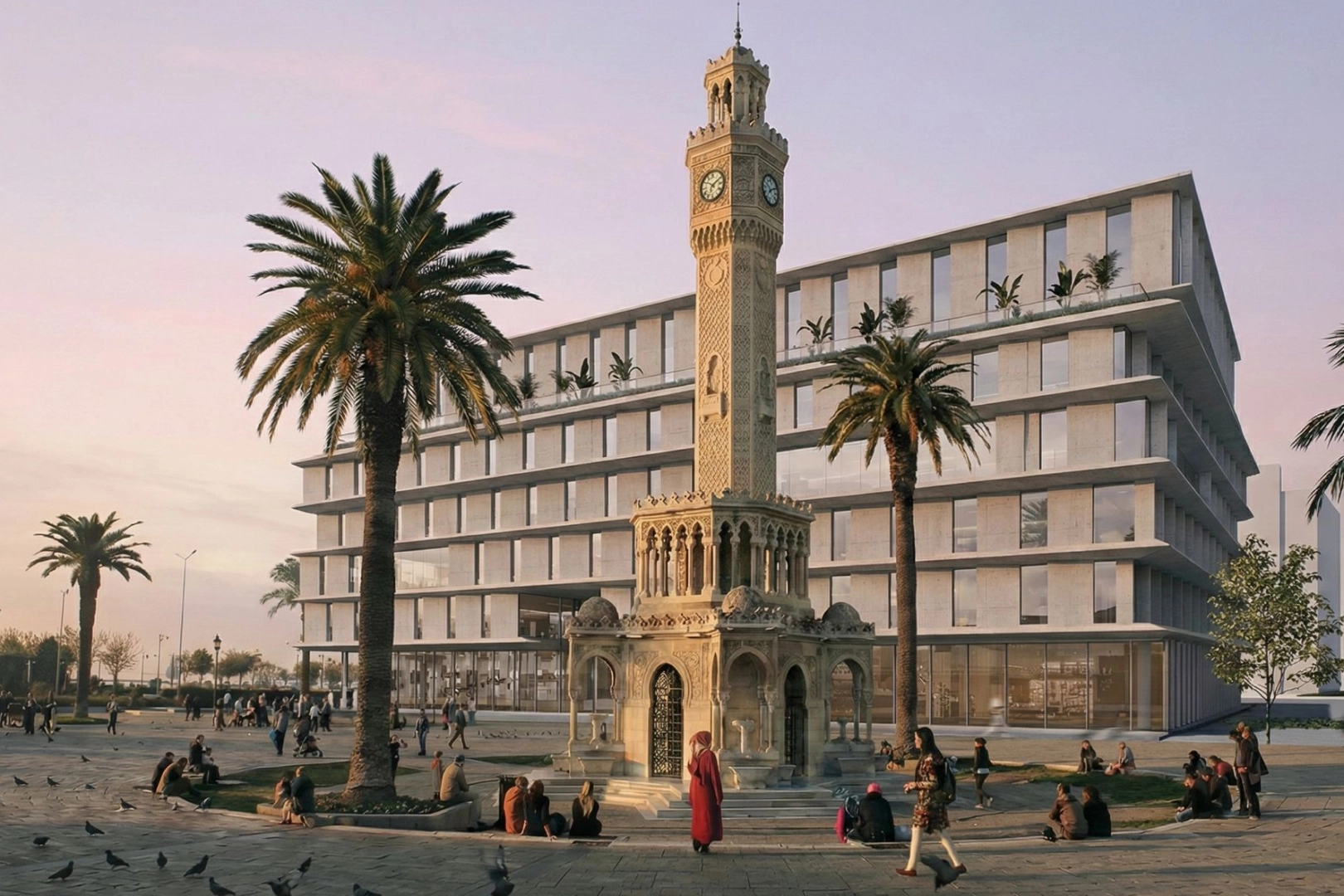 İzmir’in simgesi yeniden yükselecek... Ruhsat imzalandı 