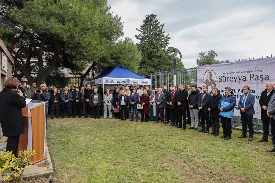 İstanbul Maltepe Belediyesi’nden Süreyya Paşa’ya anma töreni 