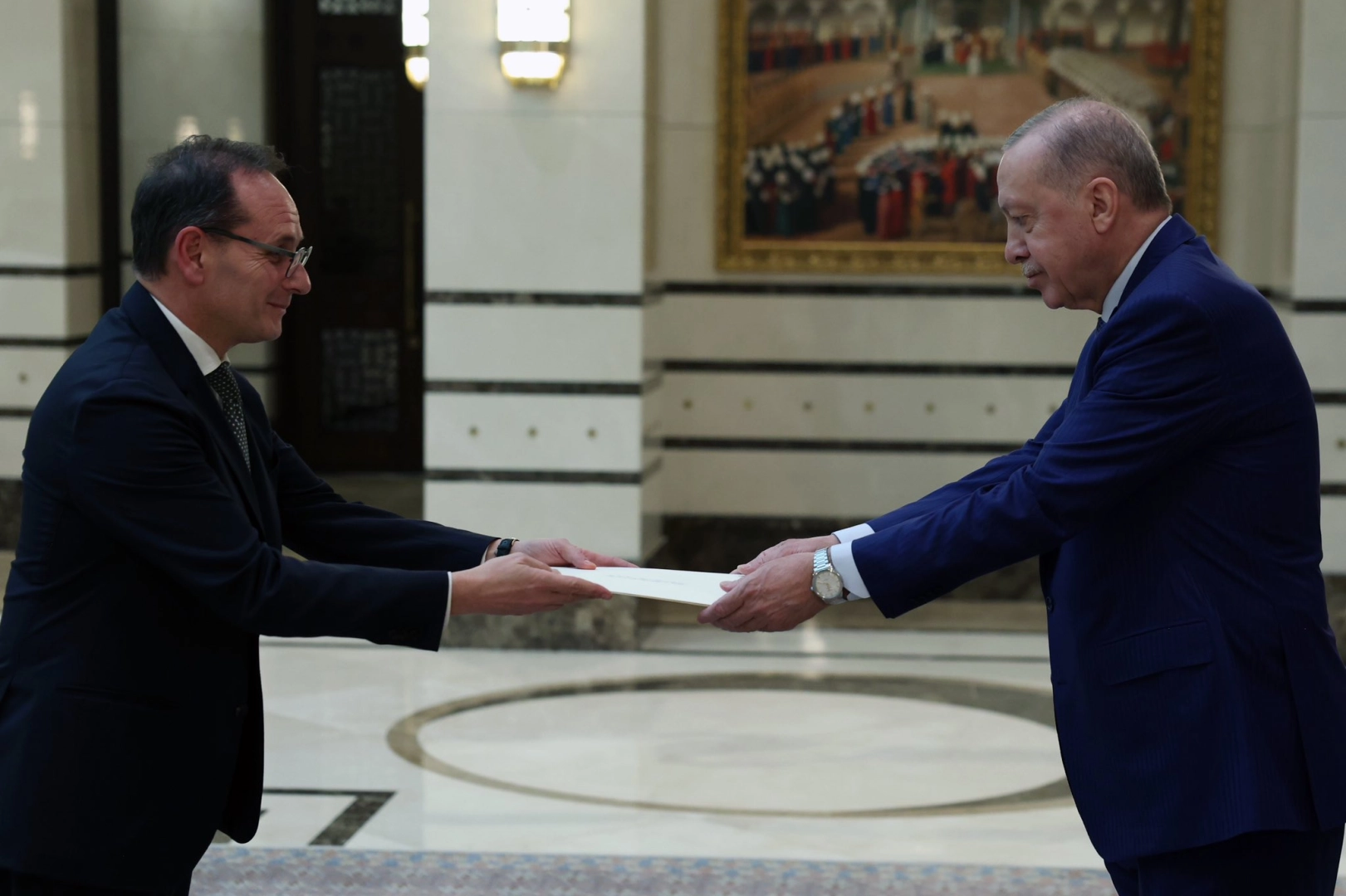 İtalya, Arjantin ve Katar'dan Cumhurbaşkanı Erdoğan'a güven mektubu 