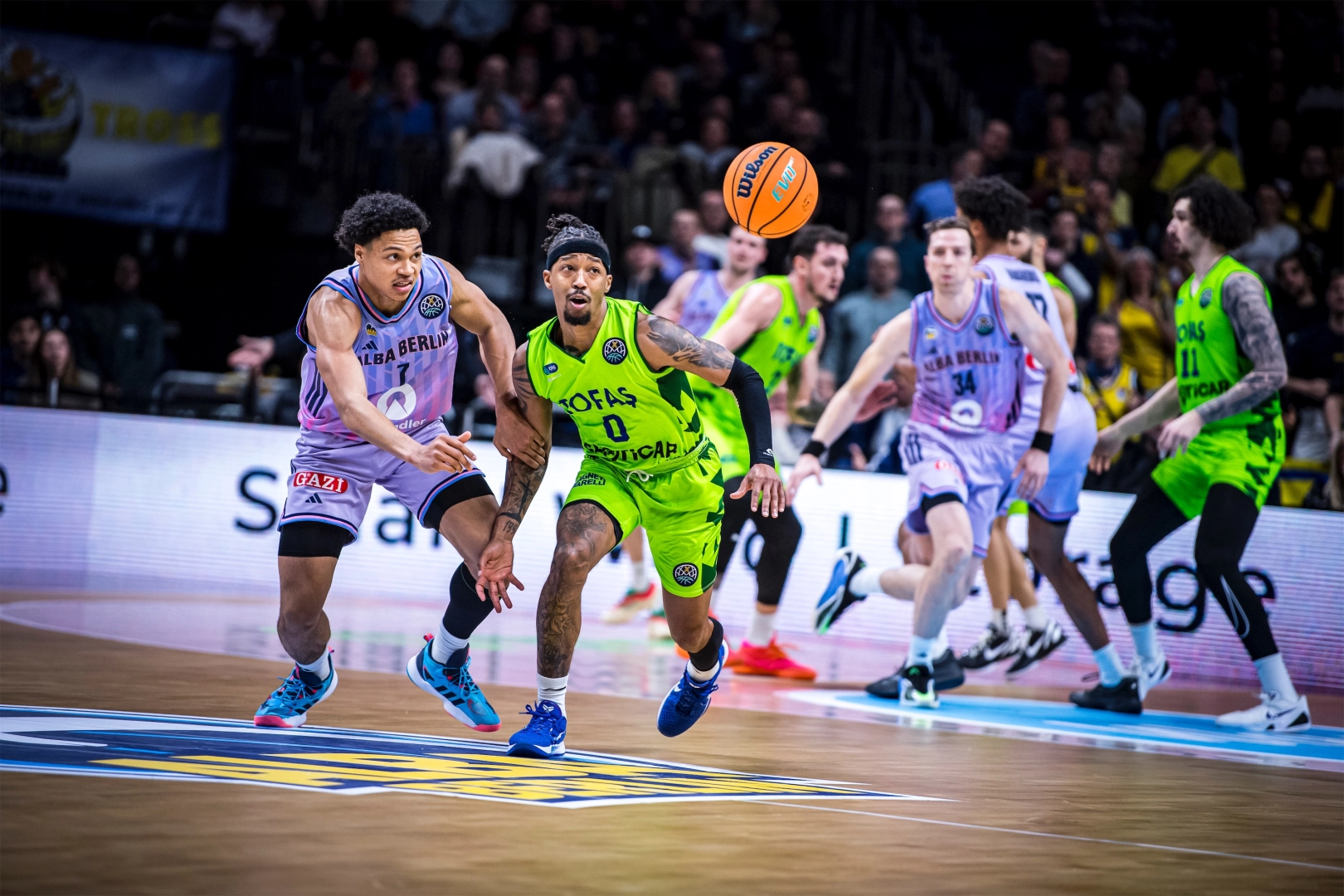 Tofaş, Almanya deplasmanında kaybetti 