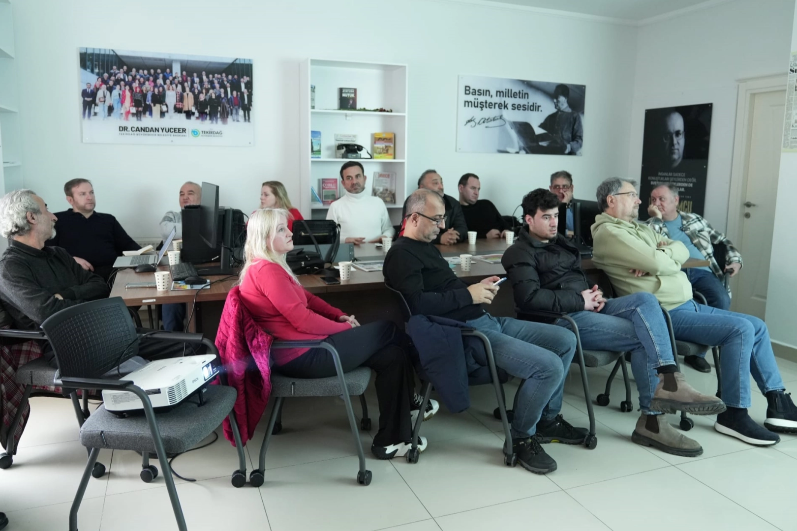 Tekirdağ’da gazetecilere yapay zekâ eğitimi 