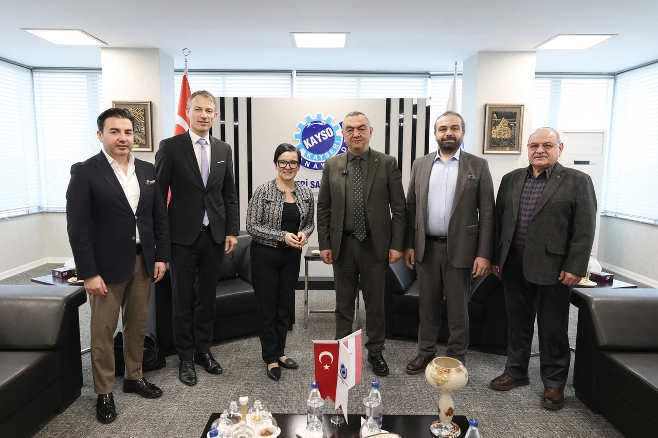 KAYSO Avusturya Büyükelçisi'ni ağırladı 