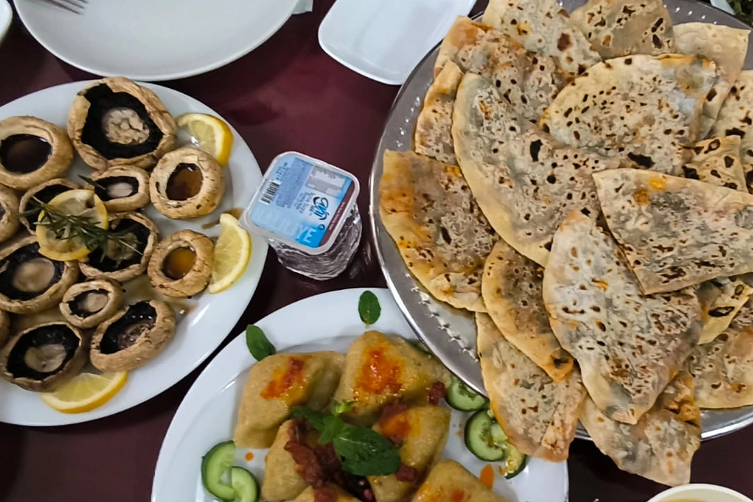 Mardin Kızıltepe’de kadın aşçılardan vegan şov 