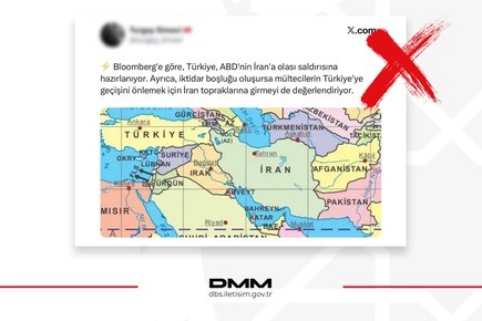 DMM'den “İran” iddialarına yalanlama 