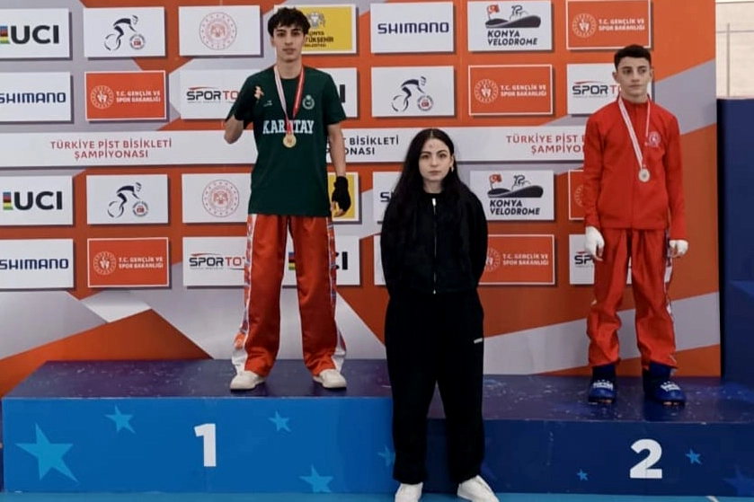 Konya Karataylı sporcular kick boksta gururlandırdı 
