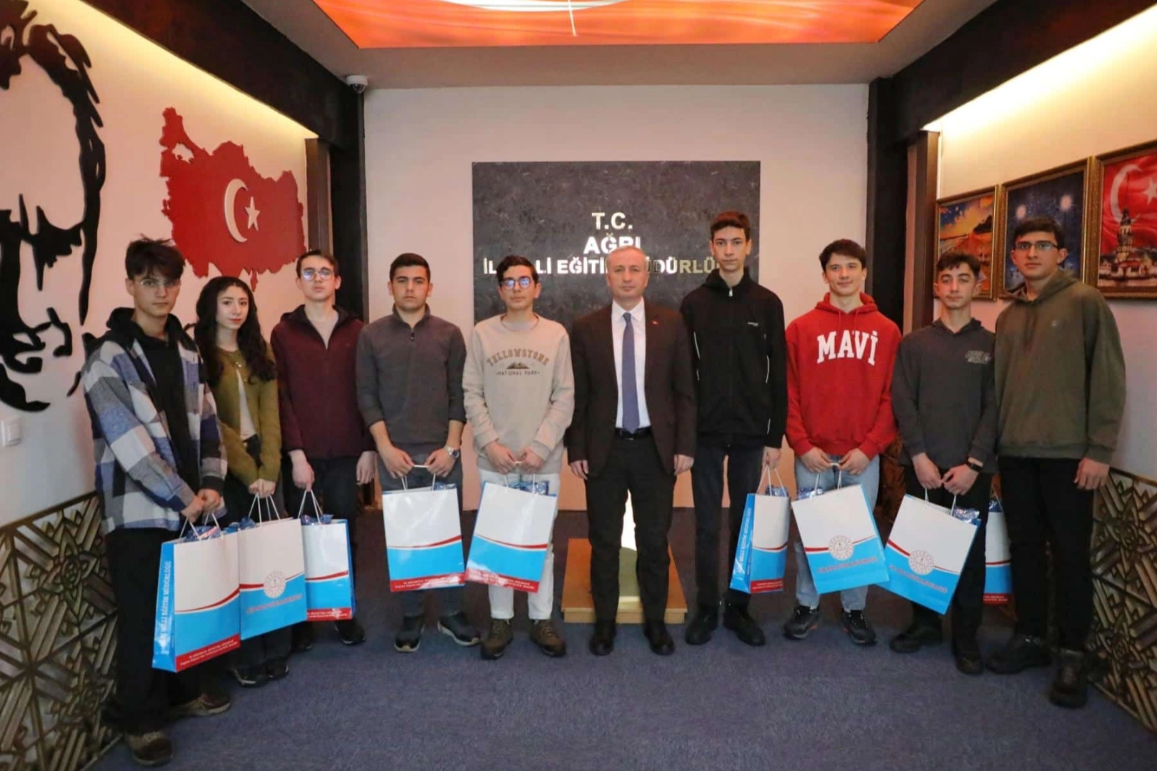 Ağrılı öğrencişler Batman'da TÜBİTAK'ta ödüllendirildi 