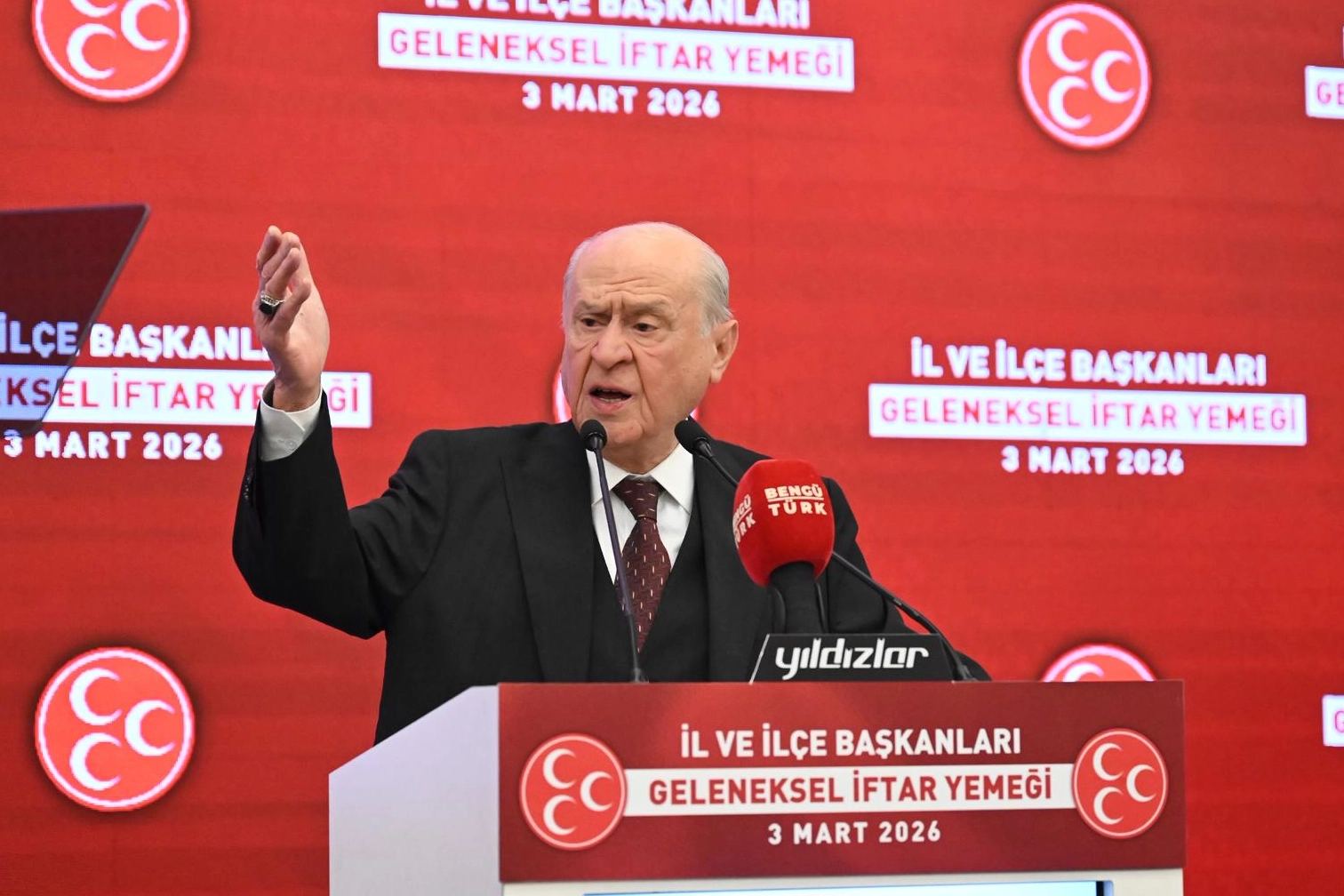 Bahçeli’den teşkilatlara 'biriz, diriyiz, kardeşiz' mesajı... Terörsüz Türkiye'den geri adım yok 