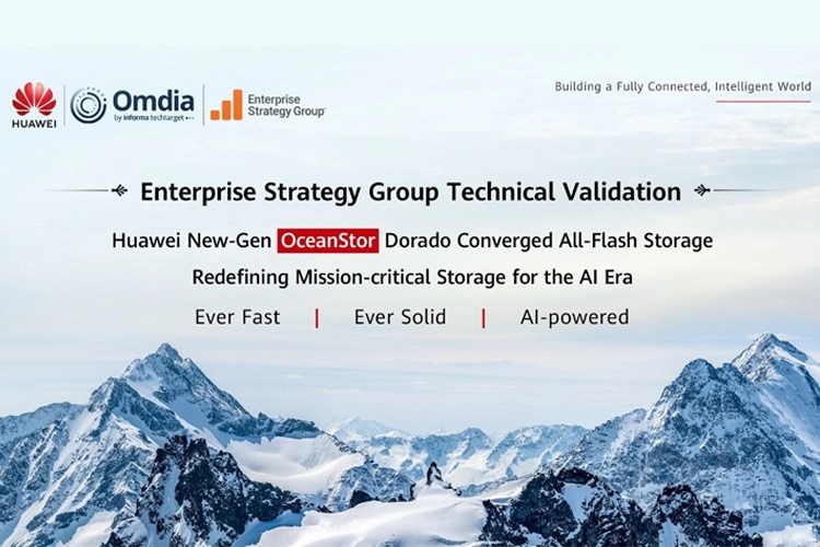 Huawei Yeni Nesil OceanStor Dorado Converged All-Flash Storage, Enterprise Strategy Group teknik doğrulamasından geçti 