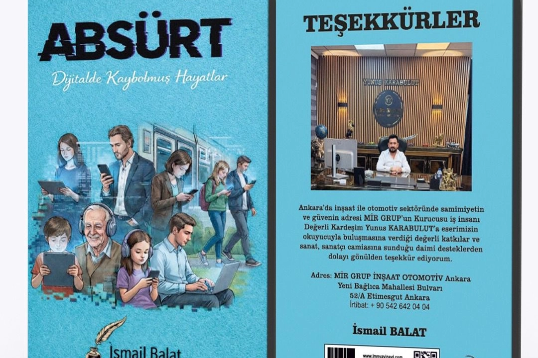 “Absürt – Dijitalde Kaybolmuş Hayatlar” okuyucuyla buluştu 
