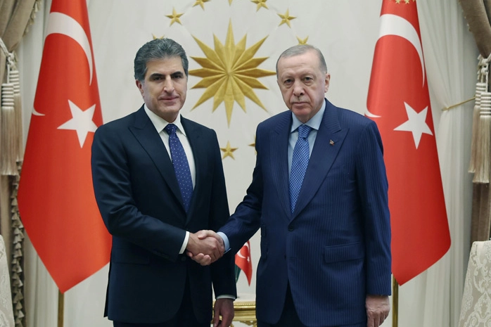 Erdoğan ile Barzani görüşmesinde 'Terörsüz Türkiye' vurgusu 