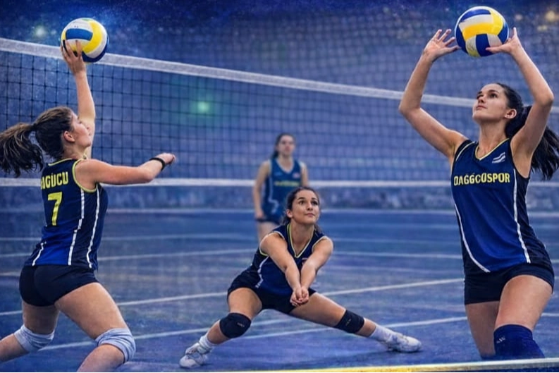 Dağgücü Spor'dan voleybol atağı 