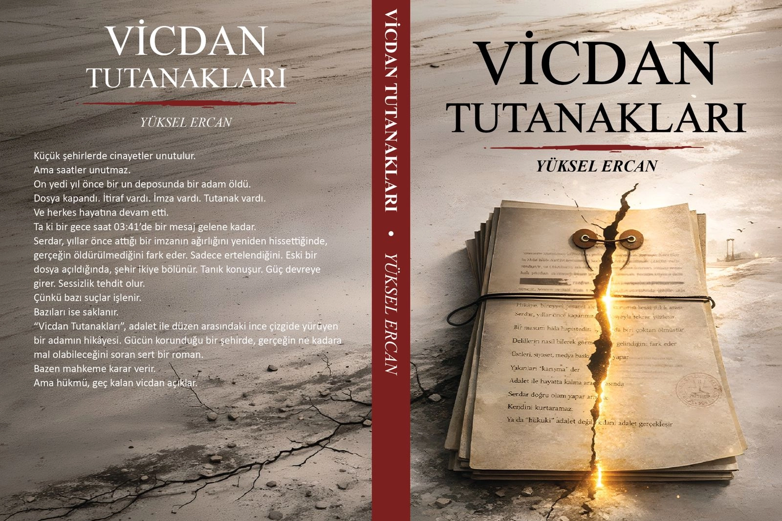 Yüksel Ercan’dan dördüncü kitap: Vicdan Tutanakları 