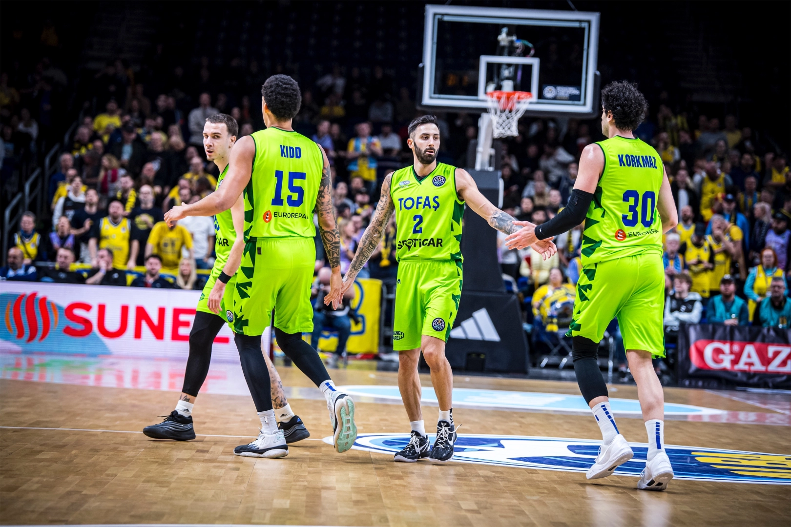 TOFAŞ, BCL’de AEK B.C. deplasmanında 