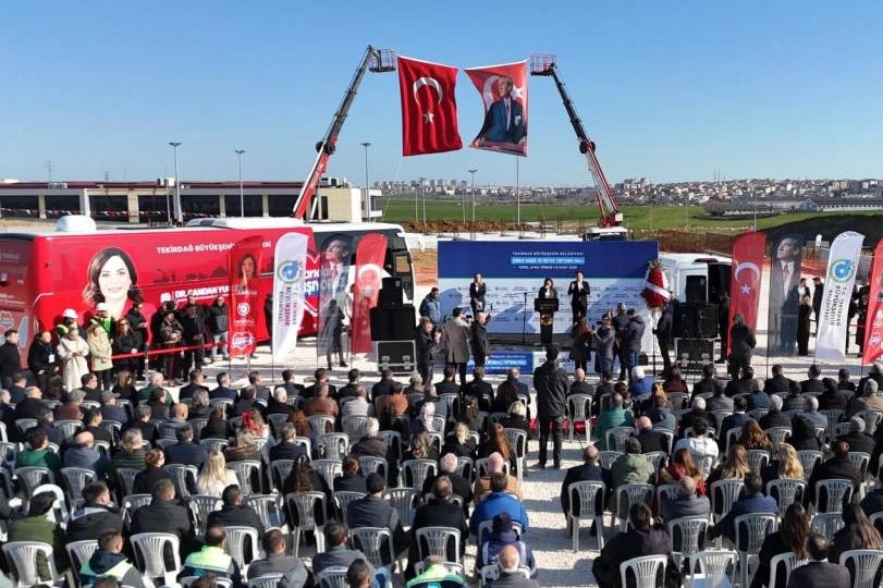 Sebze ve Meyve Toptancı Hali temeli atıldı 