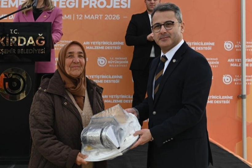 Tekirdağ'da arıcılığa Büyükşehir desteği 