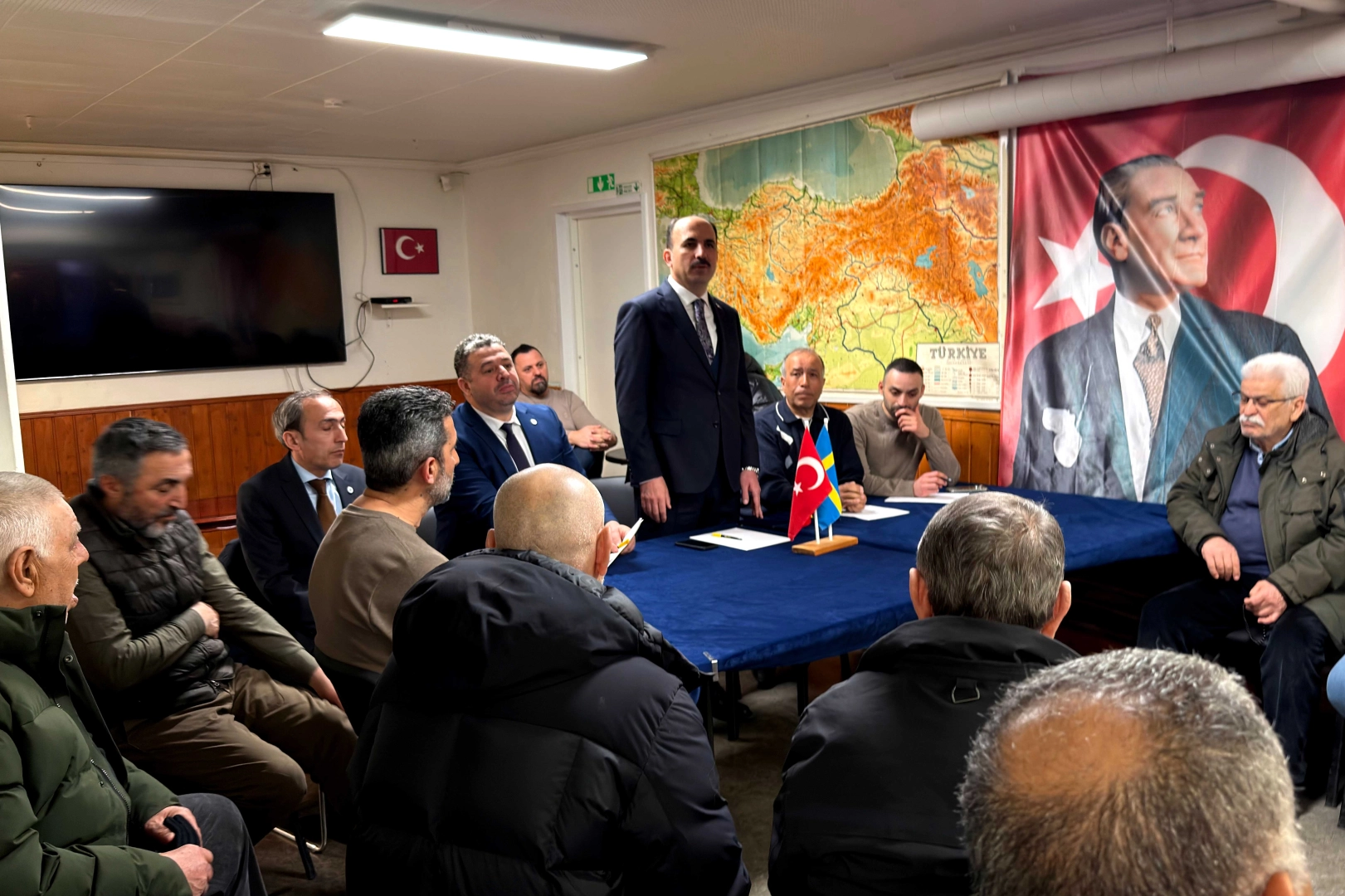 Başkan Altay, Stokholm’de gurbetçi Konyalılarla buluştu 