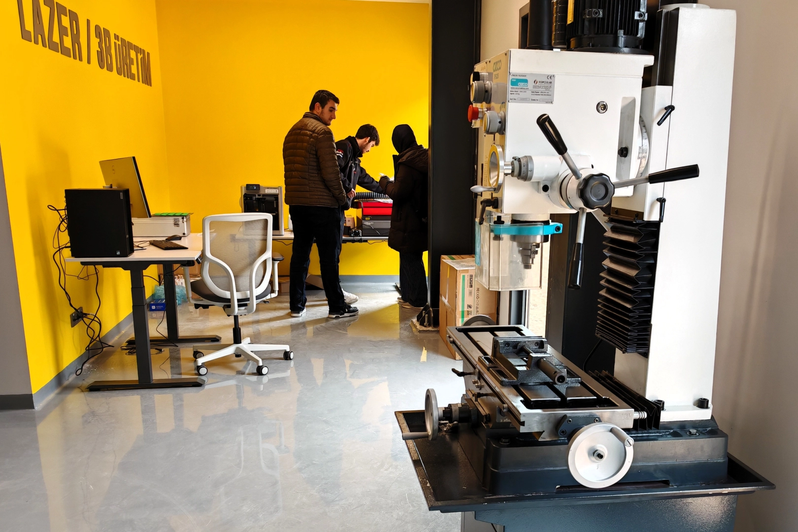 Milli Teknoloji Atölyesi’nde bilim ve teknoloji rüzgarı 