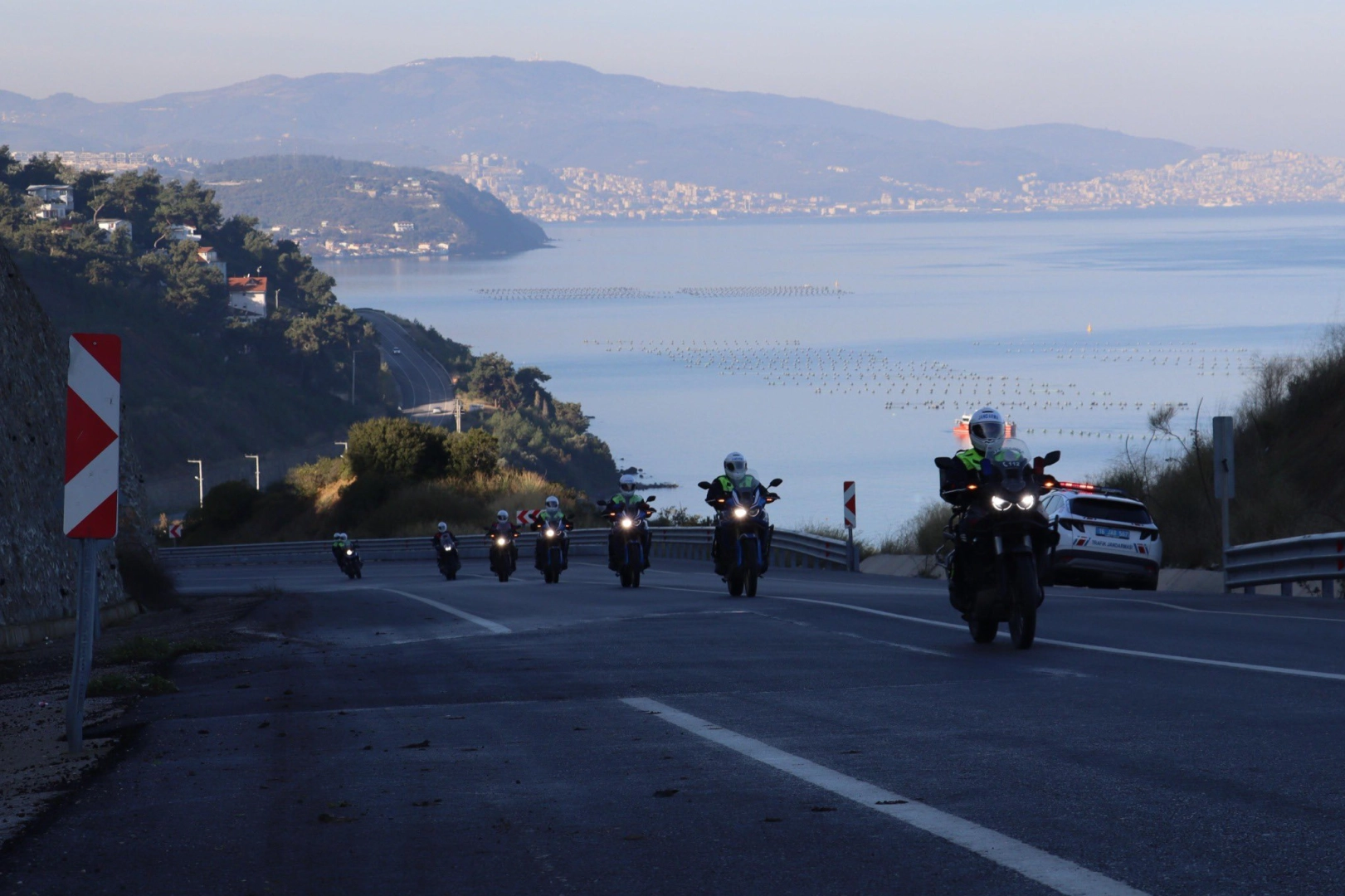 Bursa’da Jandarmadan motosiklet sürüş eğitimi tamamlandı 