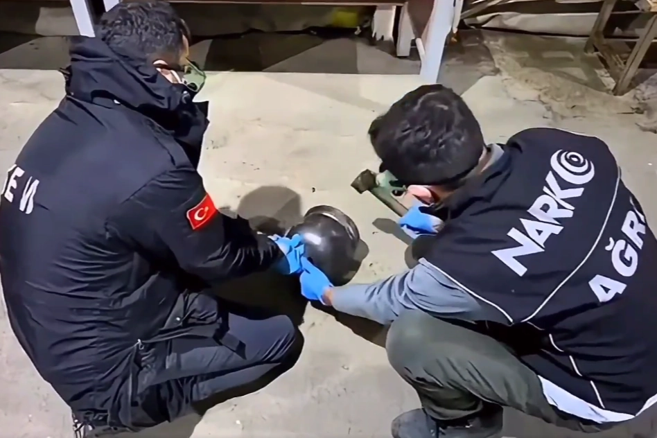 Ağrı’da uyuşturucu operasyonu: 1 tutuklama 