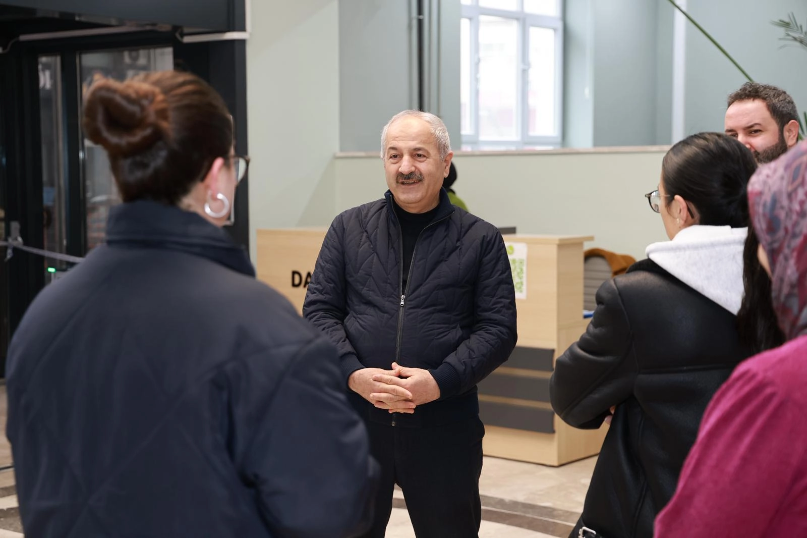 Gebze'de Başkan Büyükgöz YKS öncesi gençlerle buluştu 