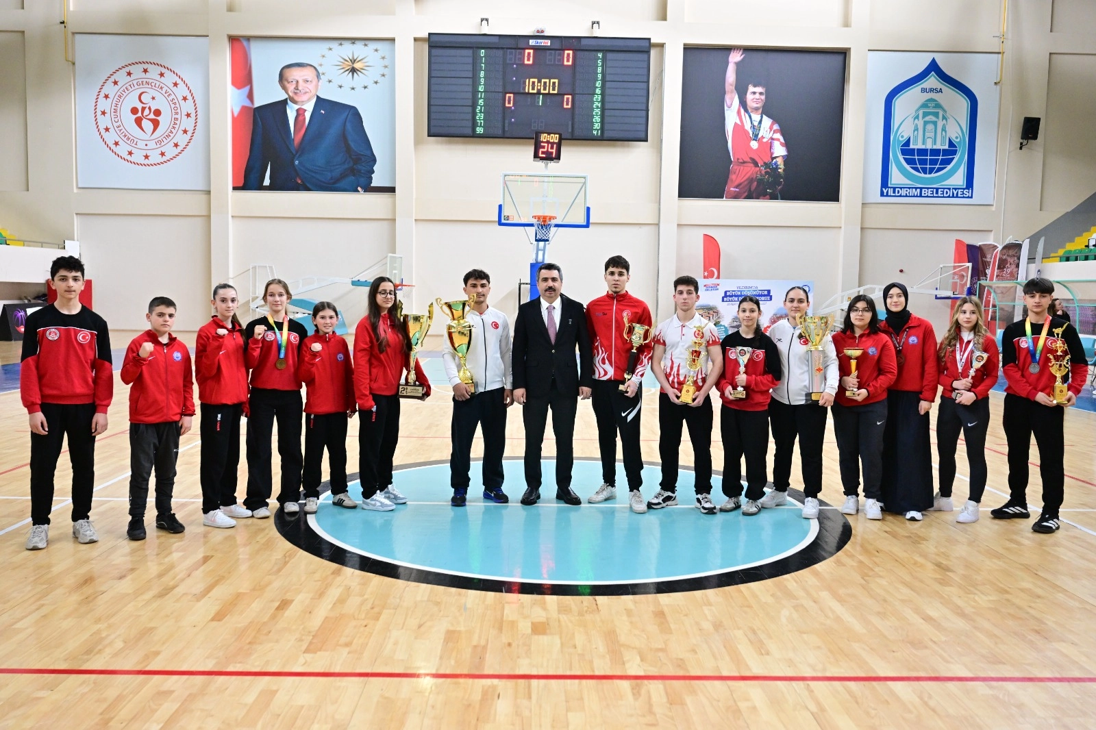 Bursa Yıldırım'ın 'milli' gururları 