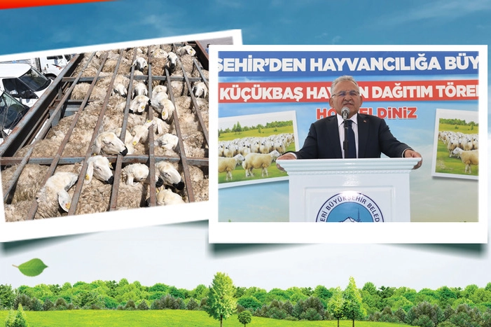 Kayseri Büyükşehir'den kırsala yeni model 