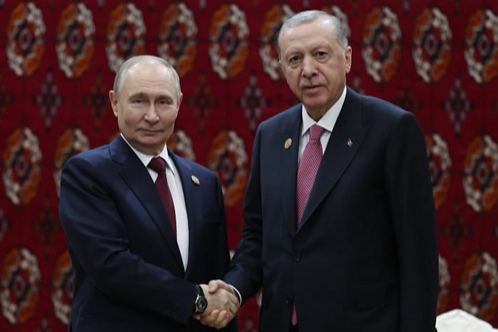 Cumhurbaşkanı Erdoğan, Putin'le görüştü 