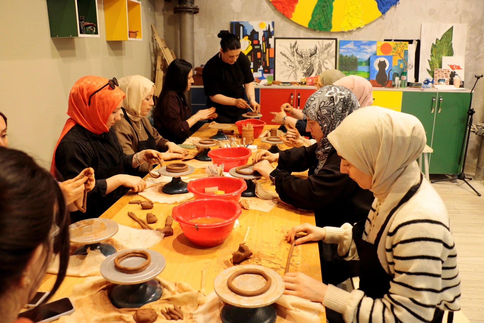 Kocaeli Büyükşehir’le çamurdan sanata giden yolculuk 